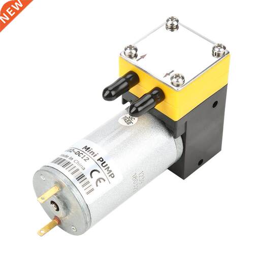 New 12V/24V 0.4-1L/min Electric DC Motor Micro Diaphragm Vac