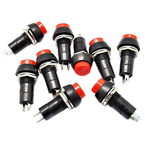 switch button switch / PBS-11A 1A / 250V Red 20 Switch