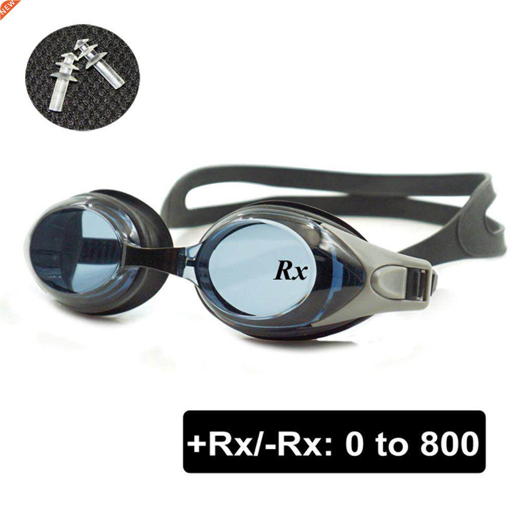 Optical Swim Goggles +Rx -Rx Prescription Swimming Glasses - 实物图