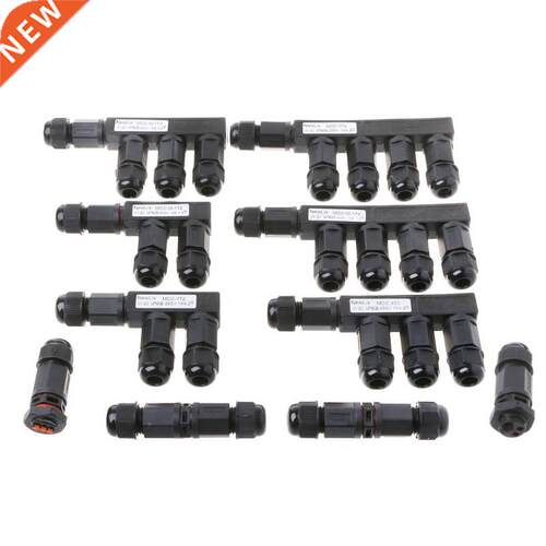 IP68 Waterproof Electric Screw Connector Plug Socket Wire Ad