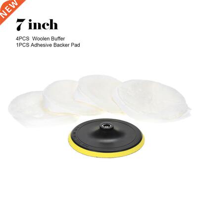 5PCS Car Polishing Wool Buffers Waxing Buffing grinding Kit