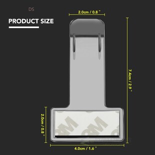 2pcs new car Parking Ticket Holder Clip Sticker For vw golf