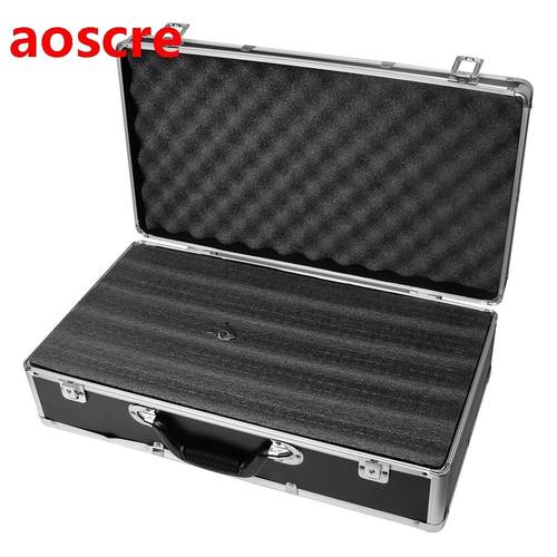 50x27x12.5cm Portable Safety Equipment instrument Case Alumi