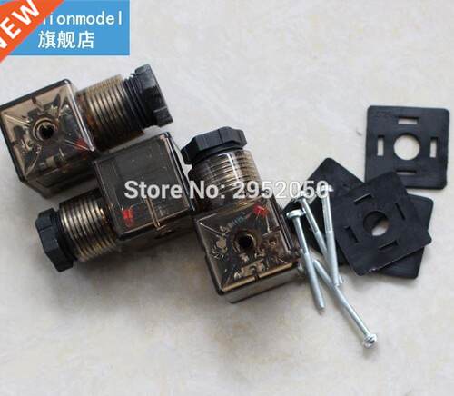 Free Shipping 50PCS DIN Connector Box With Screw nd Gsket