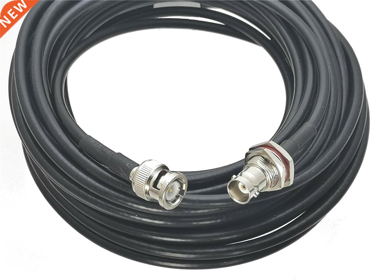 RG58 BNC Female jack Bulkhead to BNC Male plug Connector RF