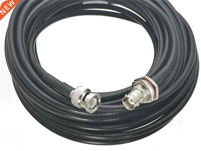 RG58 BNC Female jack Bulkhead to BNC Male plug Connector RF