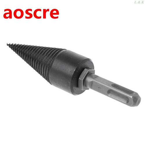 14.5x4.5cm Firewood Machine Drill Wood Cone Reamer Punch Dri