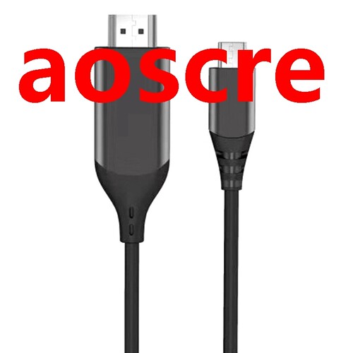 TYPE C to HDMI 4Kx2K 60HZ Laptop Connected to TV Projector w