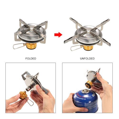 Ultralight Outdoor Portable Windproof Camping Stove Tourist