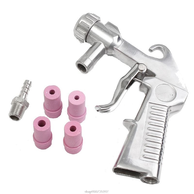 Sandblaster Air Siphon Feed Blast Nozzle Ceramic Tips Abrasi