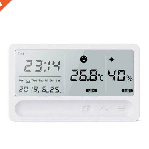 Weather Station Weather Clock Indoor Room LCD Electronic Tem