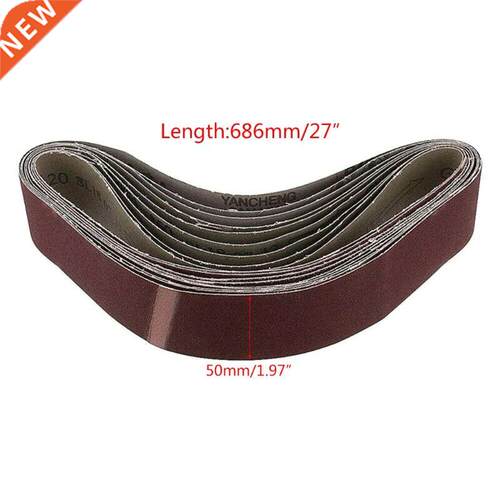 896B 7Pcs/Set Abrasive Sanding Belts Belt 120/240/320/400/60
