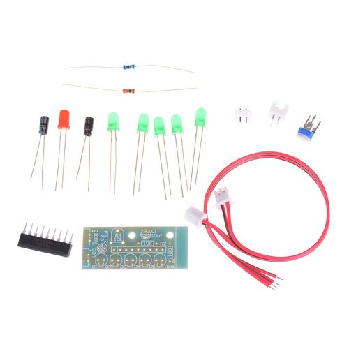 1Set 3.5 V--12V KA2284 Voltage  5pcs LED Audio Level Indicat