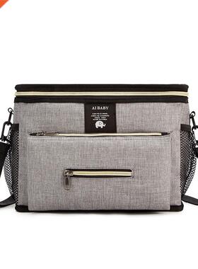 Waterproof Diaper Bag Large Capacity Mommy Travel Bag Multif