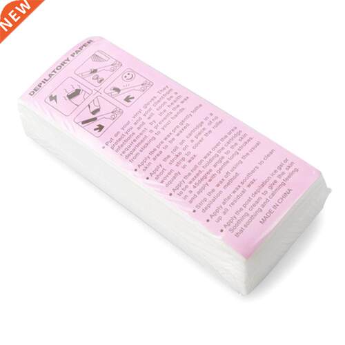 100Pcs Professional Hair Removal Waxing Strips Non-woven Fab