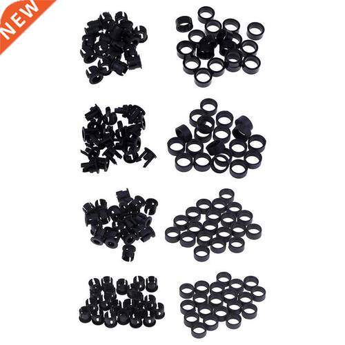 20Set 3mm/5mm Plstic LED Holders Clips-Bezels Mounts Cses