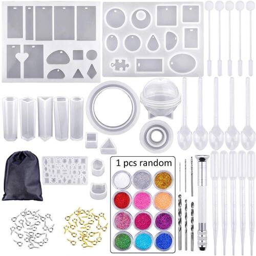 Silicone Mold For Resin Silicone uv Resin  Clay Epoxy Res