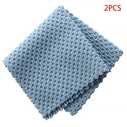 2 Pieces Cleaning Cloth Home Kitchen Counter Sink Dish Washi