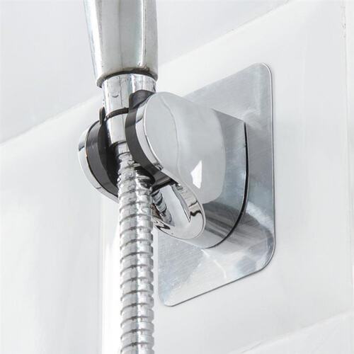 2pc Bathroom Shower He Holder Traceless Wall Mounted Showe
