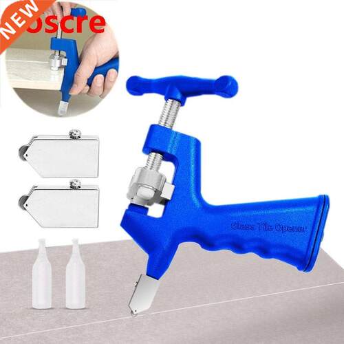 Glass Tile Cutter Tools Cutting Machine W/pc Knife Wheel Di