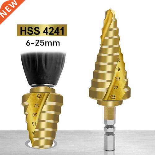 6-25mm Titanium-plated Spiral Groove 1/4