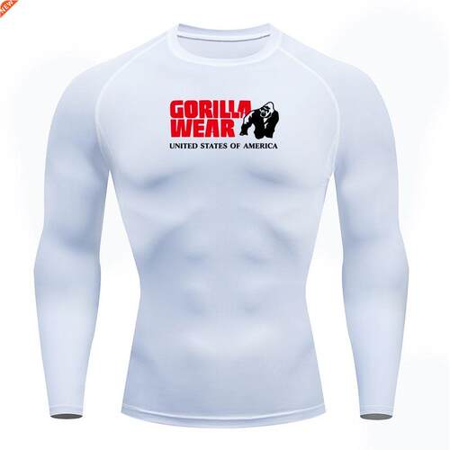 Men Compression Running T Shirt Fitness Tight Long Sleeve Sp