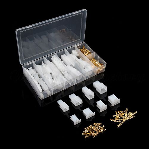 20Set/200Pcs Auto Electrical 2.8 Wire Connector Kit Male Fem