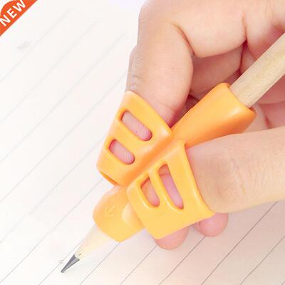 3pcs Kids Writing Pencil Holder Learning Pen Aid Grip Postur