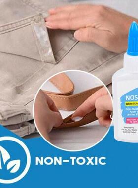 Ultra-stick 30ML Cloth Sewing Glue Kit Pure White Liquid Sol