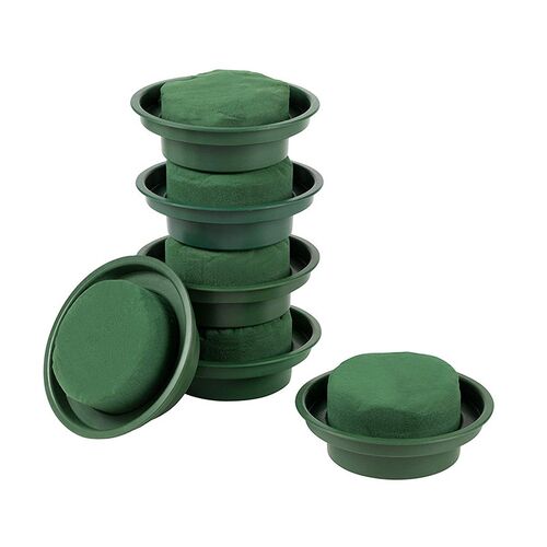 Flower Arrangement Kit-6-piece round floral foam in a