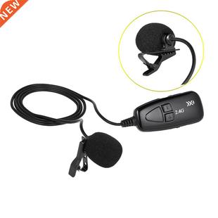 XXD-G18L 2.4G Wireless Microphone Hands Free Clip-on Lapel P