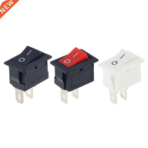10PCS Push Button Switch 10x15mm SPST 2Pin 3A 250V KCD11 Sn