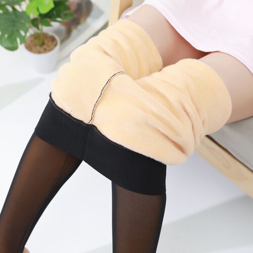 CHRLEISURE Thermal Velvet Thicken Winter Warm Leggings Women
