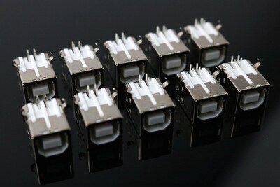 10pcs/lot Printer USB interface BF90 degree B USB data inter