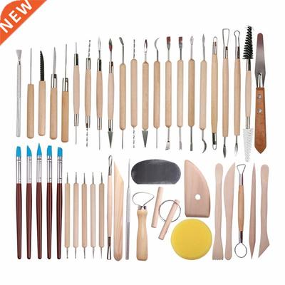 61PCS Ceramic Clay Tools Set Polymer Clay Tools Pottery Tool