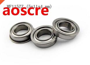 (10 PCS) MF115ZZ (5x11x4 mm) Metal Shielded (Flange) PRECISI