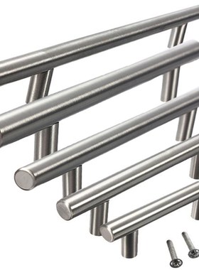 64/96/128mm Stainless Steel T Bar Door Furniture Handles Cab