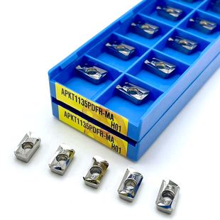10PCS New aluminum alloy tool APKT1135 MA H01 high quality c