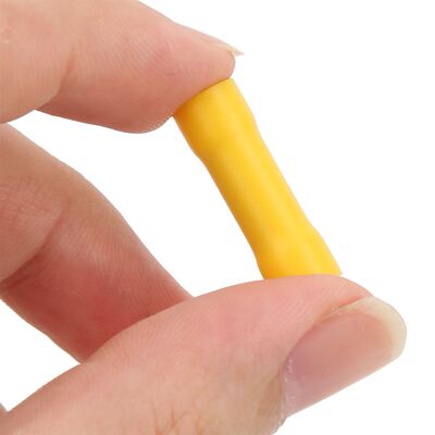 1000Pcs BV5.5 Red Copper Cold-Pressed Crimp Terminals Electr