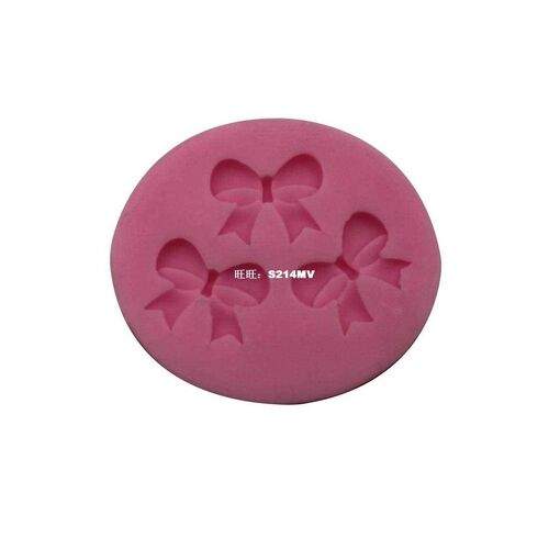 Random 3D Bowknots Flower Silicone Fondant Mold Cake Chocola
