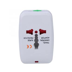 Flame Retardant ABS Single USB International Travelling Powe