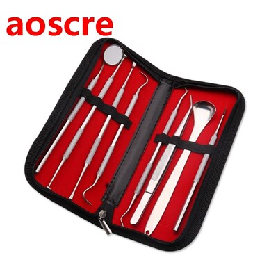 8 Pcs Pet Teeth Cleaning Tools Dogs Cats Tartar Stones Remov