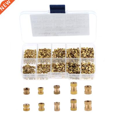 200/500PCS/BOX M2*L-3.5 M2.5*L-3.5 M3*L-4.2(OD) Injection Nu