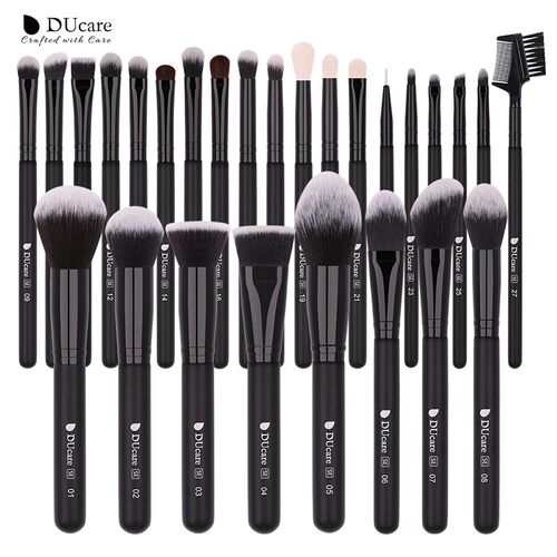 DUcare Make Up Brushes Professional Natural goat hair Makeup