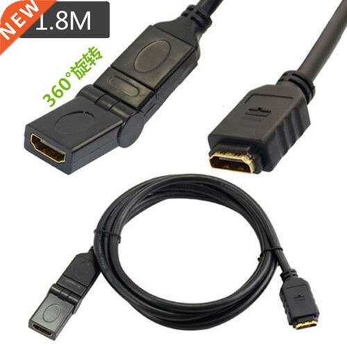 Premium HDMI Swivel 360 Angle Female to Female Adjustable Co