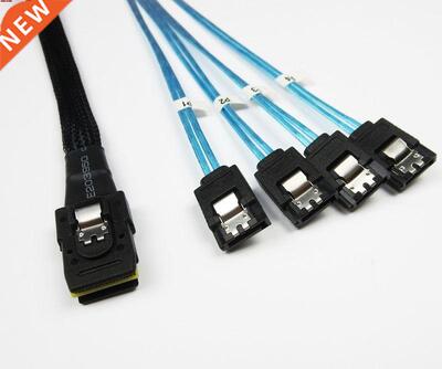 Internal Mini SAS SFF-8087 to 4x 7Pin SATA .0 Forward Break