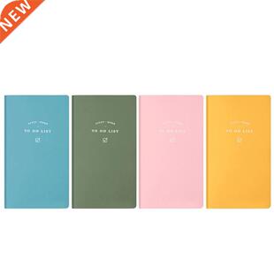 PU Leather to Do List Notebook Schedule Book Diary Weekly Pl