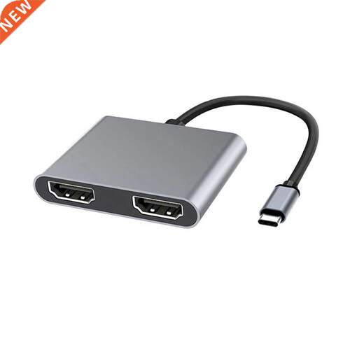 USB 2.0 Hub Type-C to HDMI-compatible Adapter Hub Splitter A