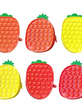 Finger Toy Pen Case Push Bubble Silicone Austism Antistress