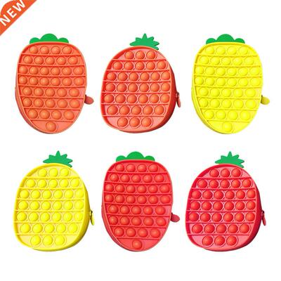 Finger Toy Pen Case Push Bubble Silicone Austism Antistress